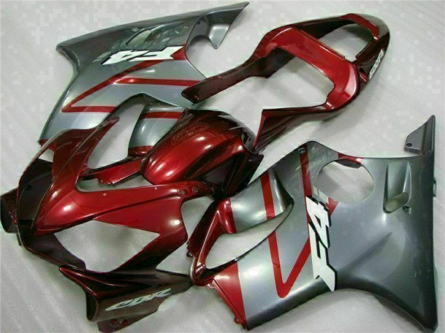 01-03 Rot Silber CBR600 F4i Motorrad Verkleidung