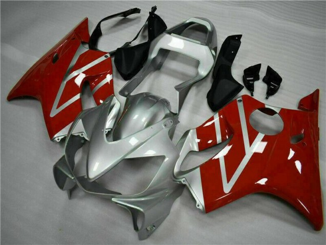 01-03 Rot Silber CBR600 F4i Motorrad Vollverkleidung