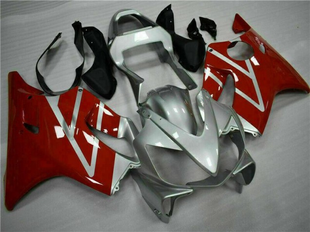 01-03 Rot Silber CBR600 F4i Motorrad Vollverkleidung
