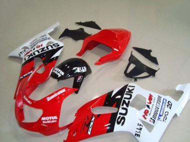 01-03 Rot Weiß Motul GSXR 750 Motorrad Verkleidung