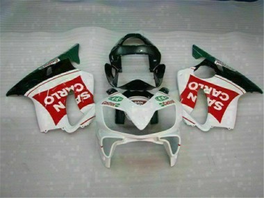 01-03 Rot Weiß Schwarz San Carlo CBR600 F4i Motorrad Verkleidung