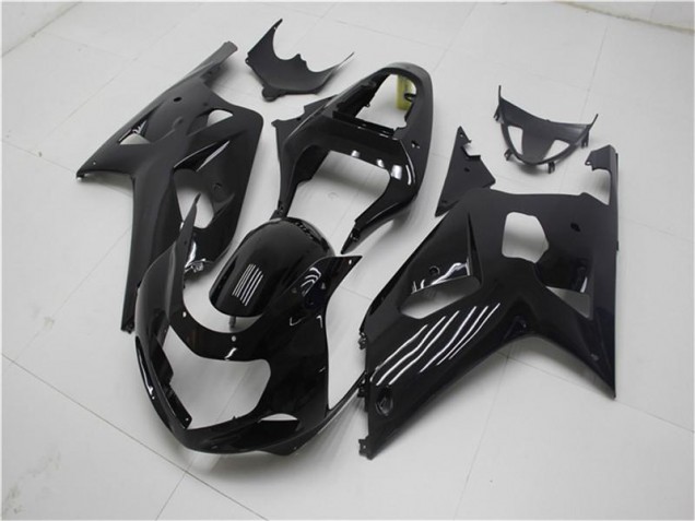 01-03 Schwarz GSXR 600/750 Motorrad Vollverkleidung & Plastik