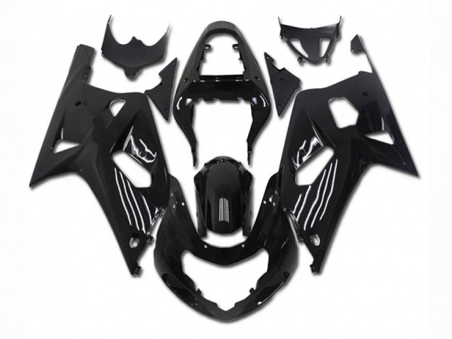 01-03 Schwarz GSXR 600/750 Motorrad Vollverkleidung & Plastik