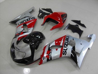 01-03 Schwarz Rot GSXR 750 Motorrad Verkleidung