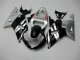 01-03 Schwarz Silber GSXR 600/750 Motorrad Verkleidung 01-03 Schwarz Silber GSXR 600/750 Motorrad Verkleidung
