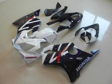 01-03 Schwarz weißer F Sport CBR600 F4i Motorrad Verkleidung