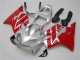 01-03 Silber Rot CBR600 F4i Motorrad Verkleidung 01-03 Silber Rot CBR600 F4i Motorrad Verkleidung