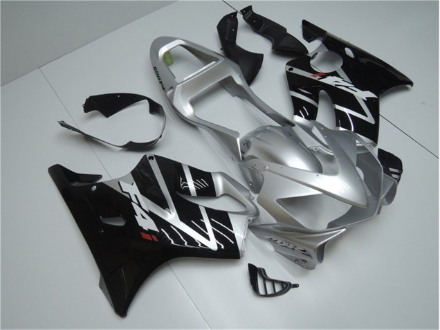01-03 Silber Schwarz CBR600 F4i Motorrad Verkleidung