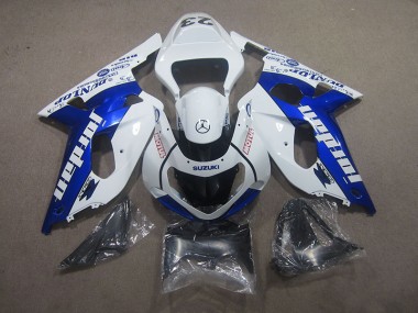 01-03 Weiß Blau Motul GSXR 750 Motorrad Verkleidung