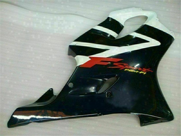 01-03 Weiß Schwarz CBR600 F4i Motorrad Verkleidungen