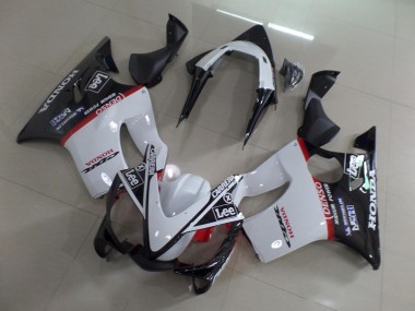 01-03 Weiß Schwarz Carrera Lee CBR600 F4i Motorrad Verkleidung