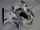 01-03 Weiß Silber GSXR 600/750 Motorrad Verkleidung 01-03 Weiß Silber GSXR 600/750 Motorrad Verkleidung