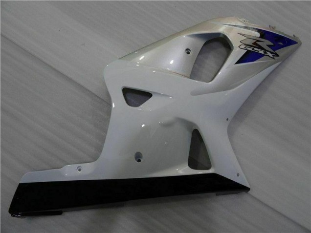 01-03 Weiß Silber GSXR 600/750 Motorrad Verkleidung 01-03 Weiß Silber GSXR 600/750 Motorrad Verkleidung