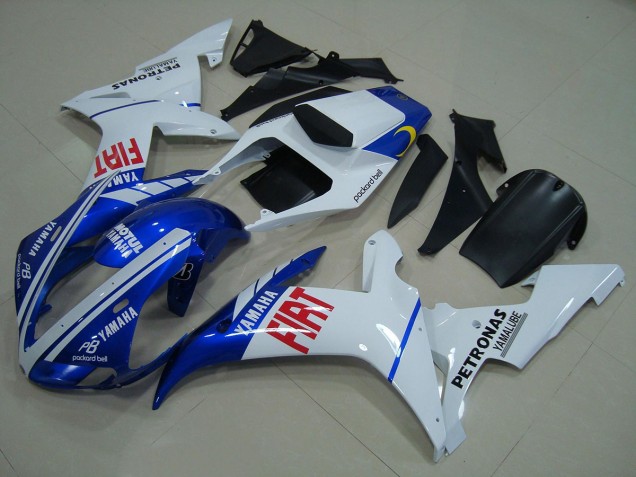02-03 Blau Weiß YZF R1 Motorrad Verkleidung & Plastik