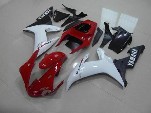02-03 Rot Weiß Schwarz YZF R1 Motorrad Verkleidung 02-03 Rot Weiß Schwarz YZF R1 Motorrad Verkleidung