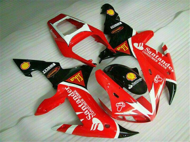 02-03 Rot YZF R1 Motorrad Vollverkleidung