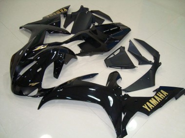 02-03 Schwarz Gold YZF R1 Motorrad Verkleidung