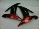 02-03 Schwarz Rot YZF R1 Motorrad Verkleidungen