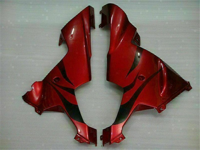 02-03 Schwarz Rot YZF R1 Motorrad Verkleidungen