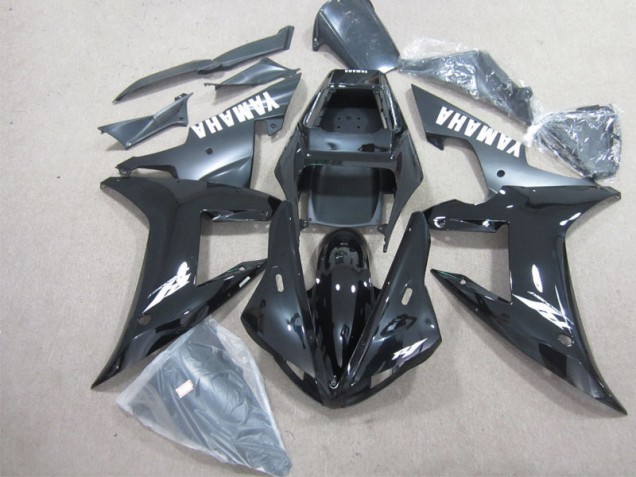 02-03 Schwarz Weiß YZF R1 Motorrad Vollverkleidung 02-03 Schwarz Weiß YZF R1 Motorrad Vollverkleidung