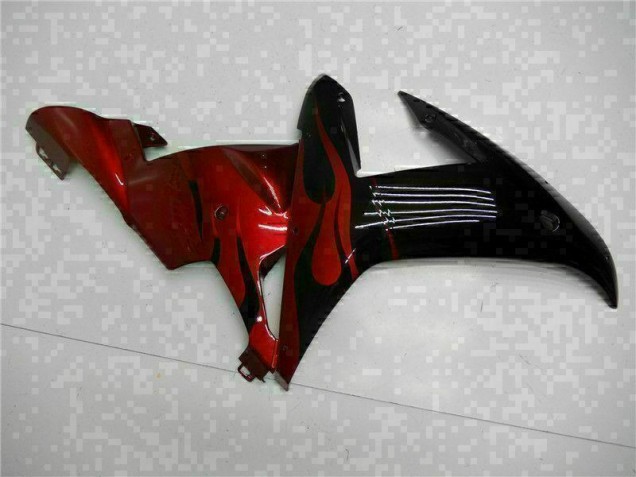 02-03 Schwarz YZF R1 Motorradverkleidung Plastik Kits 02-03 Schwarz YZF R1 Motorradverkleidung Plastik Kits