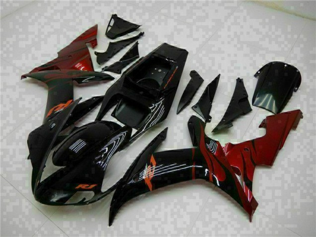 02-03 Schwarz YZF R1 Verkleidung