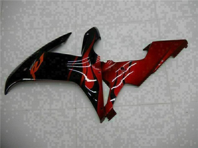 02-03 Schwarz YZF R1 Verkleidung