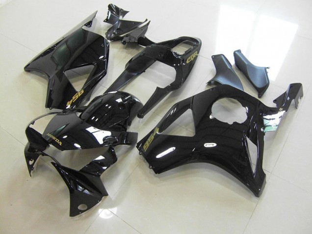 02-03 Schwarz und Gold Aufkleber CBR900RR 954 Motorrad Verkleidung