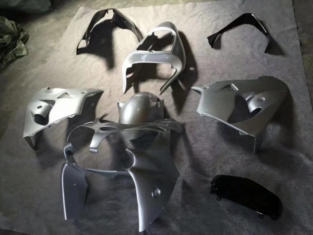 02-03 Silber Glänzend Schwarz ZX9R Motorrad Verkleidungen