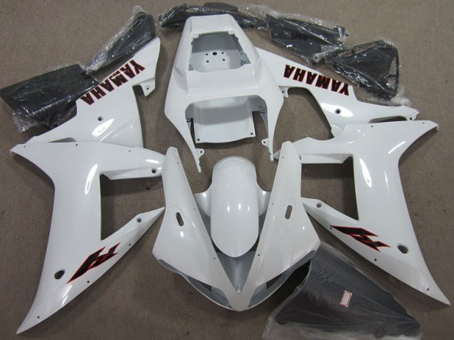 02-03 Weiß Schwarz YZF R1 Motorrad Verkleidung 02-03 Weiß Schwarz YZF R1 Motorrad Verkleidung