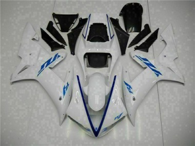 02-03 Weiß YZF R1 Motorrad Verkleidung & Plastik