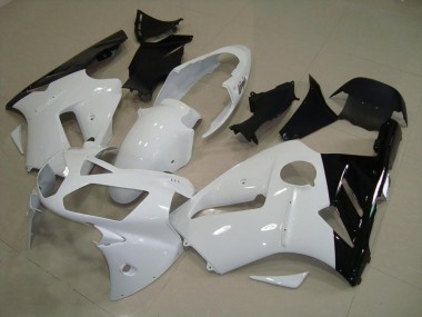02-06 Weiß Schwarz ZX12R Motorrad Verkleidung