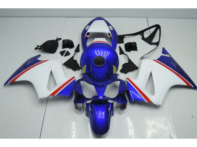 02-13 Blau Weiß VFR800 Motorrad Verkleidungen 02-13 Blau Weiß VFR800 Motorrad Verkleidungen
