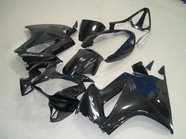 02-13 Matt Schwarz VFR800 Motorrad Verkleidung 02-13 Matt Schwarz VFR800 Motorrad Verkleidung