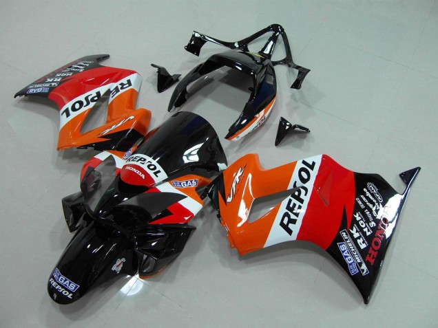 02-13 Repsol VFR800 Motorrad Verkleidungen 02-13 Repsol VFR800 Motorrad Verkleidungen