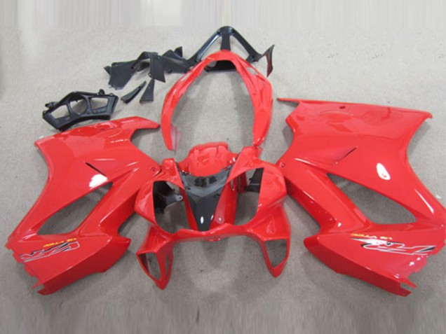 02-13 Rot VFR800 Motorrad Vollverkleidung
