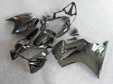 02-13 Schwarz VFR800 Motorrad Verkleidung