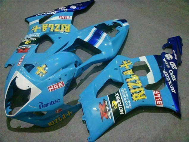 03-04 Blau GSXR 1000 Motorrad Verkleidung 03-04 Blau GSXR 1000 Motorrad Verkleidung