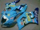 03-04 Blau GSXR 1000 Motorrad Verkleidung 03-04 Blau GSXR 1000 Motorrad Verkleidung