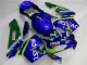 03-04 Blaugrün Movistar Castrol CBR600RR Motorrad Verkleidung