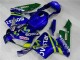 03-04 Blaugrün Movistar Castrol CBR600RR Motorrad Verkleidung