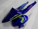 03-04 Blaugrün Movistar Castrol CBR600RR Motorrad Verkleidung