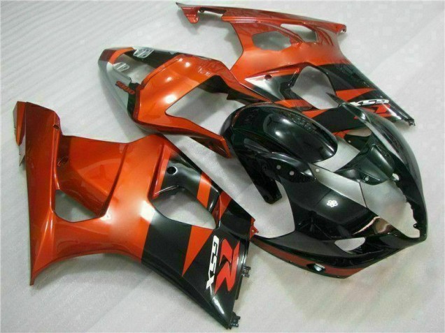 03-04 Braun Schwarz GSXR 1000 Motorrad Verkleidung 03-04 Braun Schwarz GSXR 1000 Motorrad Verkleidung