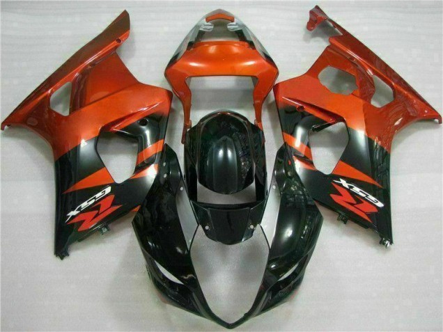 03-04 Braun Schwarz GSXR 1000 Motorrad Verkleidung 03-04 Braun Schwarz GSXR 1000 Motorrad Verkleidung