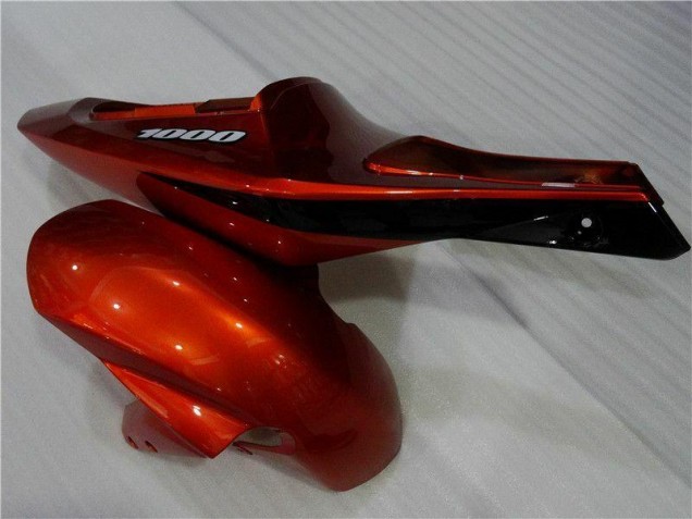 03-04 Braun Schwarz GSXR 1000 Motorrad Verkleidungen