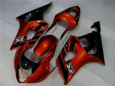 03-04 Braun Schwarz GSXR 1000 Motorrad Verkleidungen