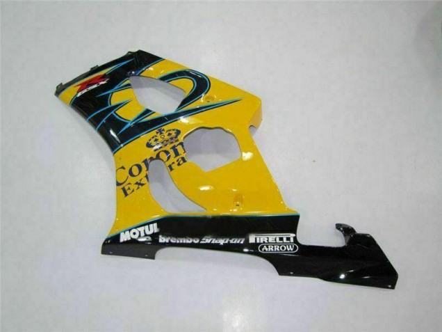 03-04 Gelb GSXR 1000 Motorrad Verkleidung 03-04 Gelb GSXR 1000 Motorrad Verkleidung