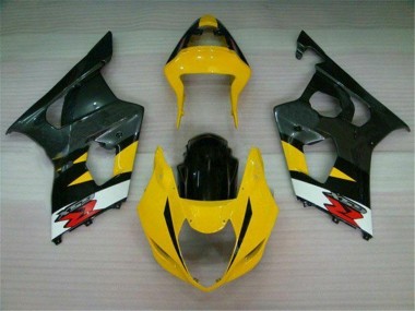 03-04 Gelb Schwarz GSXR 1000 Motorrad Verkleidung