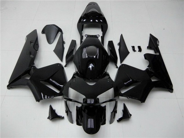 03-04 Glänzend Schwarz CBR600RR Motorrad Verkleidungen 03-04 Glänzend Schwarz CBR600RR Motorrad Verkleidungen