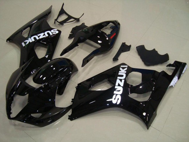 03-04 Glänzend Schwarz GSXR 1000 Motorrad Verkleidung Komplett Sets